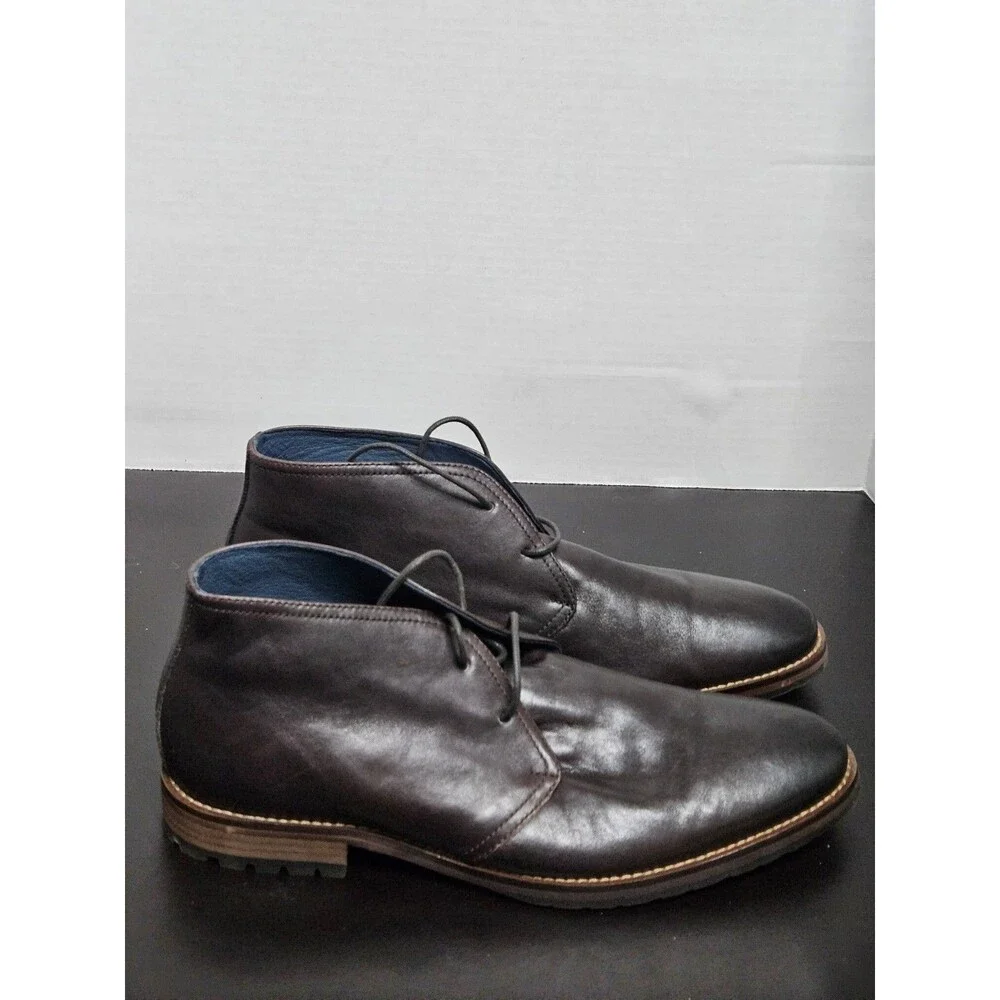 Sz 10 - Blake Mckay Chukka Boots Mens Brown Leather
